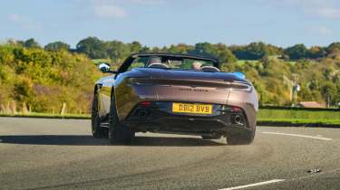 Aston Martin DB12 Volante rear