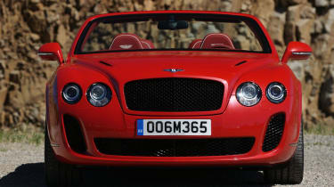 Bentley Conti GT Supersports convertible nose static