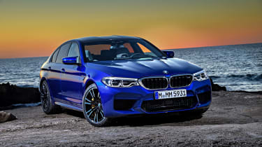 BMW M5 review - front static