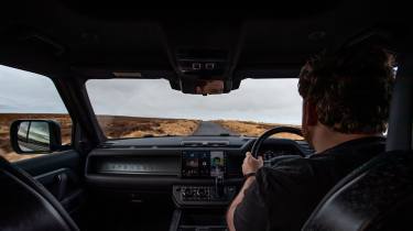 Land Rover Defender Octa interior