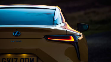 Lexus LC500 – rear profile 
