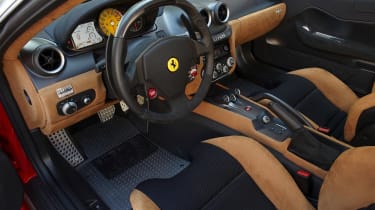 Ferrari 599 GTO cabin