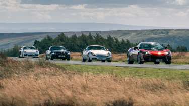 six-cylinder sports cars