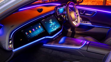 Mercedes E-class – ambient lighting