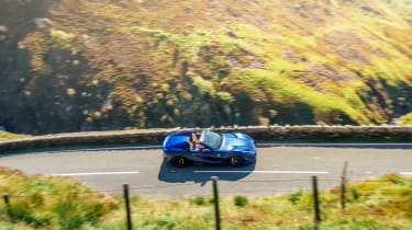 Ferrari 812 GTS TDF blue - top