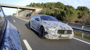 Mercedes-AMG GT Concept spy front