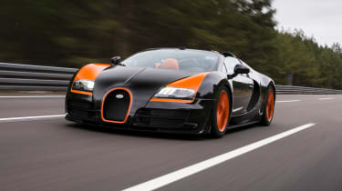 Bugatti Veyron Grand Sport Vitesse world record