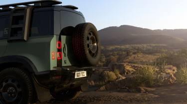 Defender Trophy Edition rear details