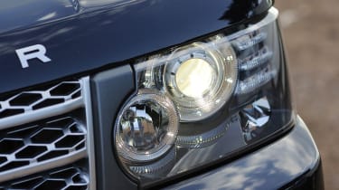 Range Rover Supercharged headlight
