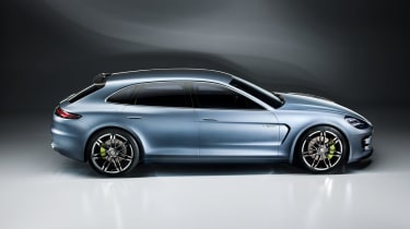 Porsche Panamera Sport Turismo at the Paris show