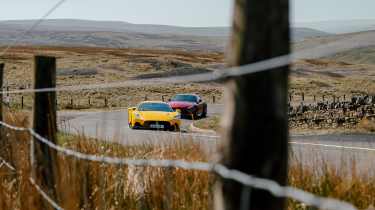 Aston Martin Vantage v Mercedes-AMG GT v McLaren Artura v Maserati MC20
