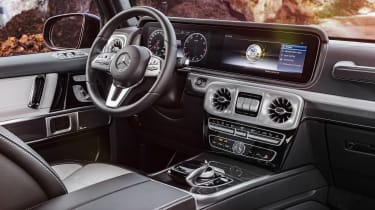 Mercedes G-Class show - interior