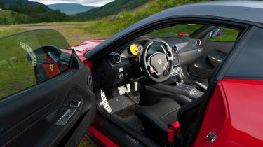 Ferrari 599 GTO interior