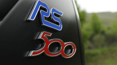 Ford Focus RS500 badge