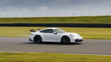 Porsche 911 GT3 track – side