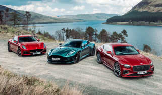 Bentley Continental GT Speed v Aston Martin DB12 v Maserati GranTurismo