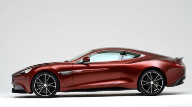 2012 Aston Martin Vanquish side profile