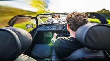 Caterham CSR Twenty interior
