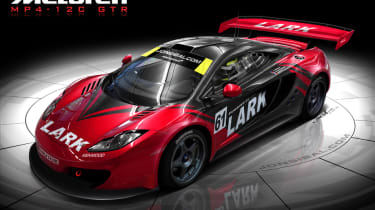 McLaren MP4-12C GTR supercar