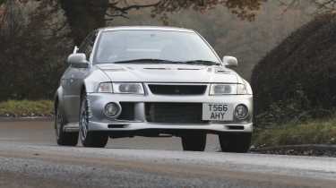 Mitsubishi Lancer Evolution VI GSR v Subaru Impreza RB5 WR Sport 