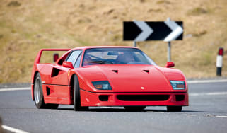 Ferrari F40 drift shot