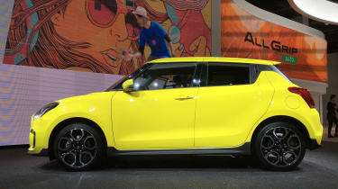 Suzuki Swift Sport frankfurt motor show side