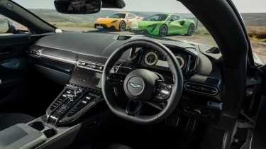 Aston Martin Vantage interior