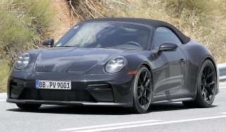 Porsche 911 Speedster mule front