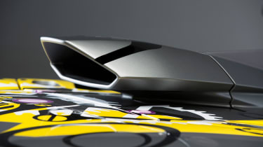Lamborghini Huracan Super Trofeo EVO - roof scoop