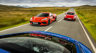 Corvette Porsche Cayman GTS Audi R8 RWD pictures