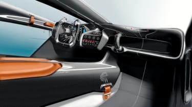 Aston Martin CC100 interior design sketches