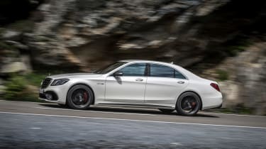 Mercedes S-class - side profile