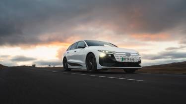 Audi S6 e-tron front