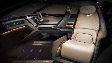 Bentley EXP15 Concept interior