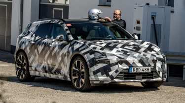 Polestar 4 SUV front