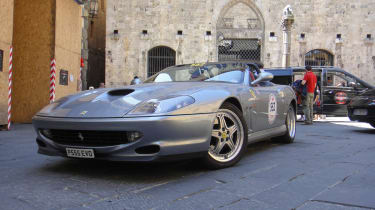 evo&#039;s Ferrari on the Mille Miglia videos