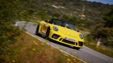 Porsche 911 Speedster - front