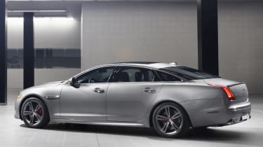 New Jaguar XJR side profile
