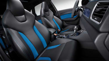 Audi RS Q3 interior sports seats