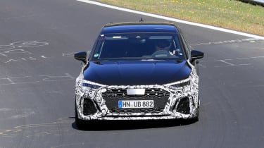 Audi RS3 mule 2020 – nose