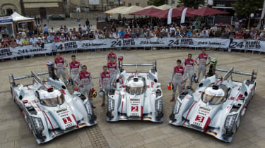 Audi grid lock-out at Le Mans