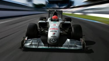 Mercedes GP Formula 1 car
