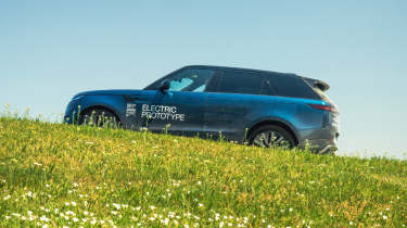 Range Rover Sport electric interior rear side
