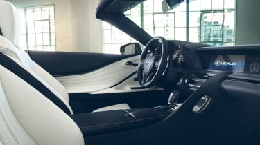 Lexus LC Convertible Concept interior