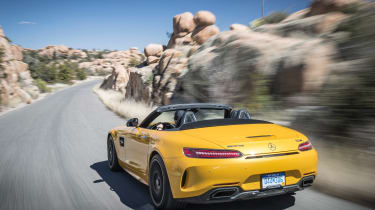 Mercedes-AMG GT C Roadster - rear tracking