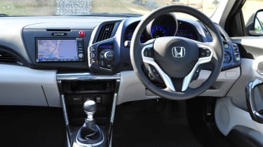 Honda CR-Z hybrid sports coupe review