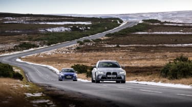 BMW M3 Touring vs Audi RS6 – front twin