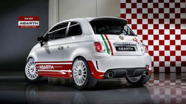 Abarth 500 rally car