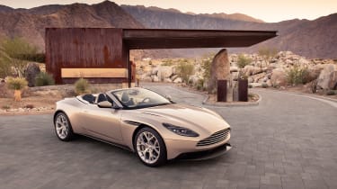 Aston Martin DB11 Volante - front quarter