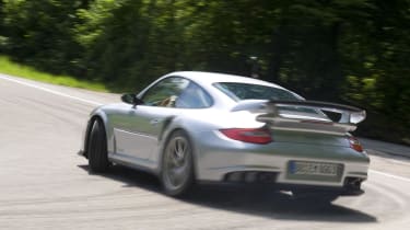 Porsche 911 GT2 RS rear corner